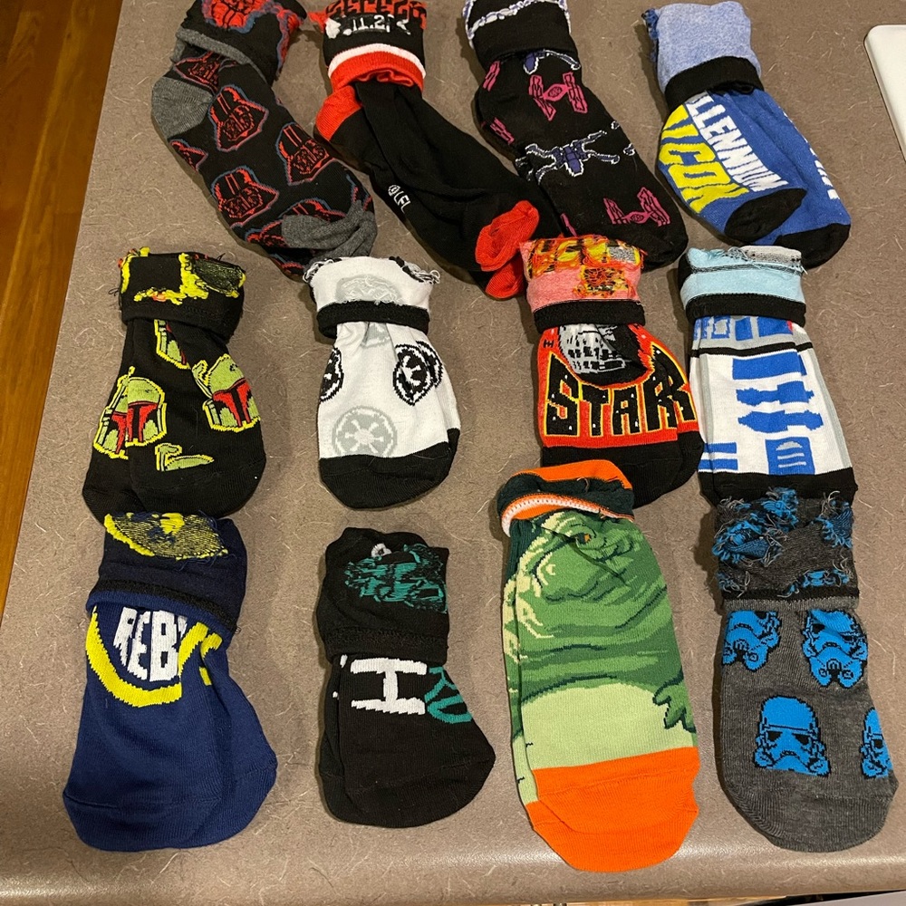 Star Wars Socks (set of 12)
